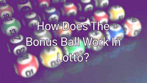 lotto palace bonus|How the Lotto Bonus Ball Works .